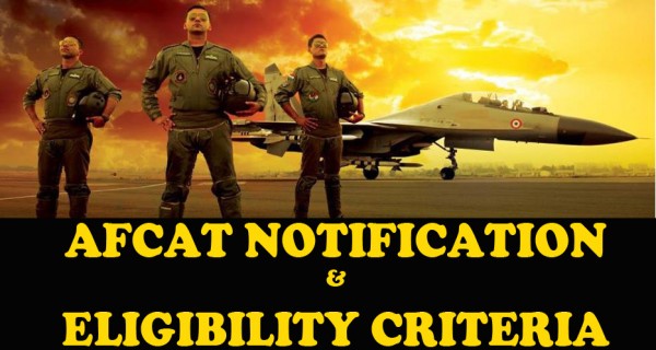 AFCAT-notification and online application process